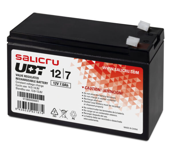Baterías 12V 7A Salicru