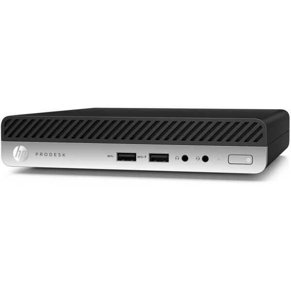 Ordenador HP 400 G4 Mini PC GRADO B (Intel Core i5 8500T 2.10GHz/8GB/256SSD-NVMe/NO-DVD/W11P) Preinstalado